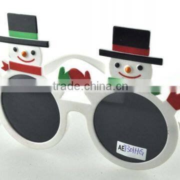 Snowman Xmas decoration novelty christmas glasses