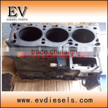 Engine Long block 3KR1 cylinder block for Loader