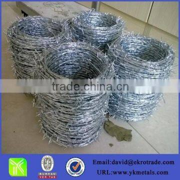 Galvanized Barbed Wire