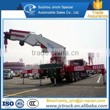 Famous Brand right hand drive heavy duty truck crane for sale