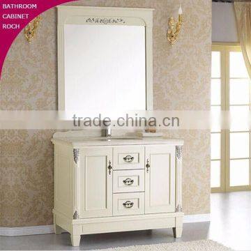 ROCH 122 Best sell Solid Wood Bathroom Vanity Bathroom Sink Cabinet