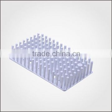 Aluminum cold forging electronic heat sink