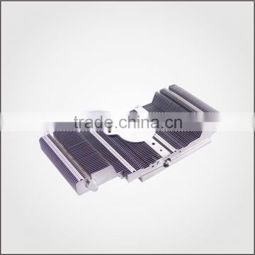 The manufacture of alloy aluminum hot pipe heatsink for VGA and CPU