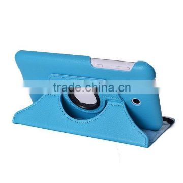 360 Degree Rotating Leather Stand Cover Case For Asus FonePad FE 375