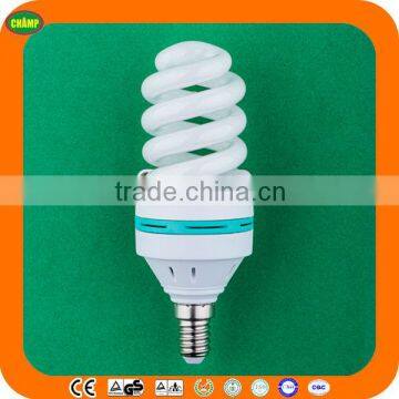 ISO certificated factory high lumen spiral energy saving lamp 15w with CE,EMC,SASO,ROHS CERTIFICATES CHINA