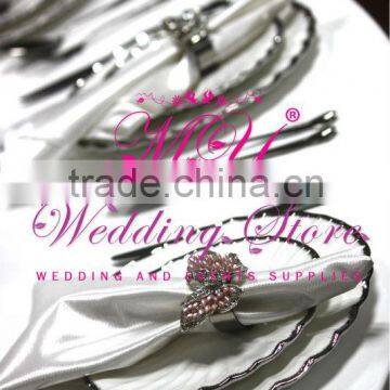 wedding pearl napkin rings