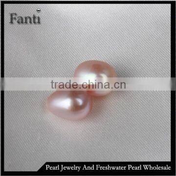 AA pink rice-shape freshwater loose pearl wholesale