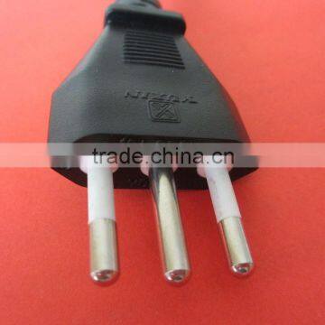 Italy 3 prong power cord 10A 250 V IMQ certified