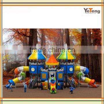 TUV,EN1176 CE certificate big castle outdoor children playground equipment