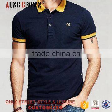 Hot Sale Eco-Friendly Plus Size Mens Custom Fashion Polo