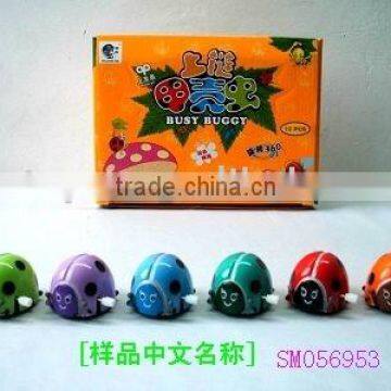 12PCS WIND UP LADYBUG(wind up,wind up toys,wind up plastic toy)