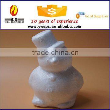 YIWU foam DIY craft animal model / snowman with cap model