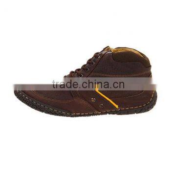 top selling leather men's casual shoe, outdoor high quality casual shoe , comfortable low cut casual shoe for man