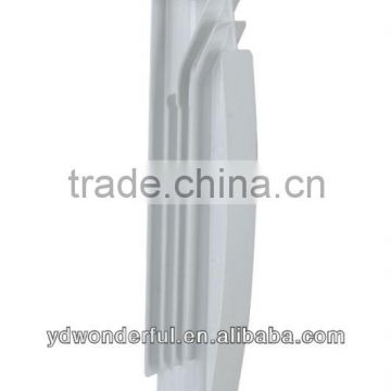 Curved aluminum radiator