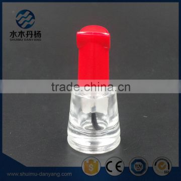 Cylinder and luxury bottle cap and brush sealing nail polish glass bottles