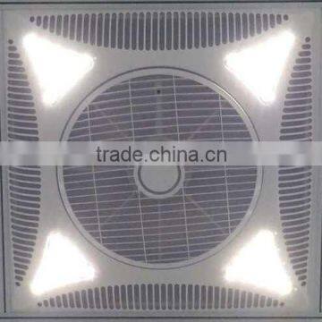high quality 600mm false ceiling fan with light