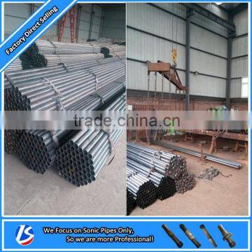 black annealed surface sonic pipe with good rust existance