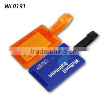 Classic Hard Plastic luggage Tag Wholesale