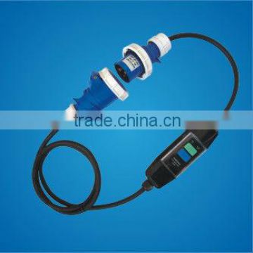 RCD Extension Cord/In-line RCD with industrial plug