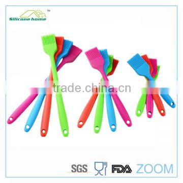 High quality BBQ party zone essential tool colorful silicone brush