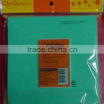 Non-woven cloth in poly bag