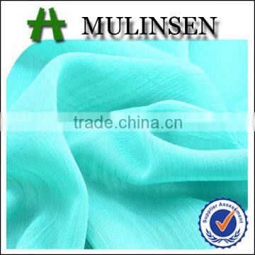 Mulinsen textile high quality dyed skirt fabric, yoryu chiffon fabric