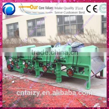 good feedback waste cotton yarn Cotton polyester Textile rags tearing machine