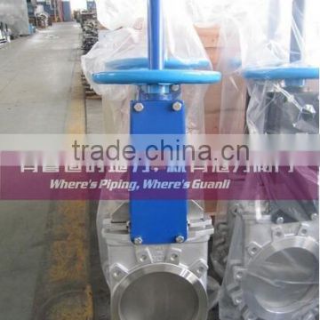 Semi lug manual knife gate valve (JIS Standard)