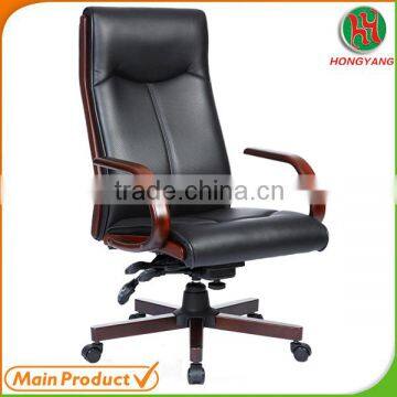 Alibaba china supplier pu leather executive chair/wooden office chair/office chair and matching managers chairs