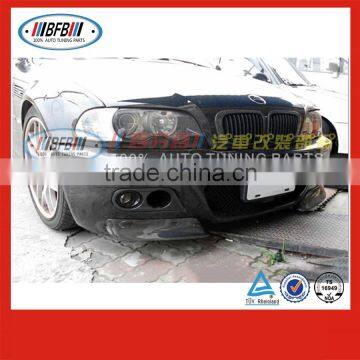 car accessory 3 series E46 M3 bumper carbon front splitter FOR BMW 1998-2001