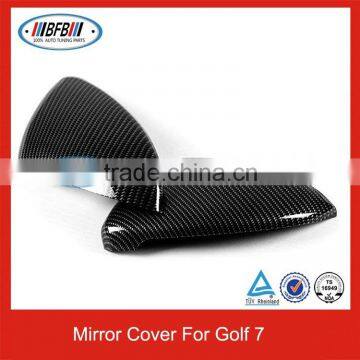 auto side bodykits FOR VW Golf 7 2014 carbon mirror cover wholesale