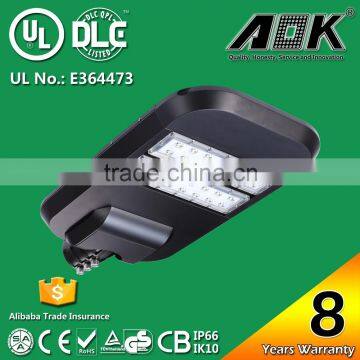 UL DLC SAA RCM TUV CE ROHS 80W LED Parking Lot Light, 80W LED Car Park Light