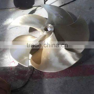 5 blade marine fixed pitch commercial boat propeller