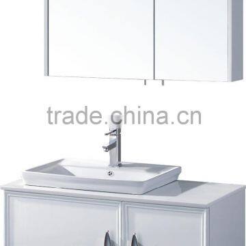 Modern wall hung bathroom vanity cabinet