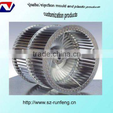 Metal centrifugal wind wheel
