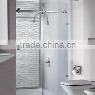 Bathroom tempered sliding glass shower door KA-A009