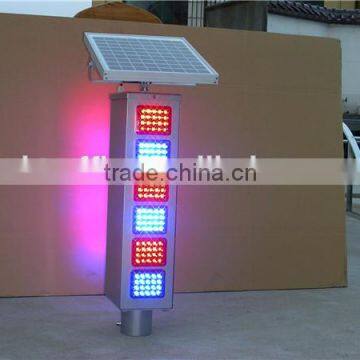 Waterproof LED flashing traffic signal lights solar safety warning sign                        
                                                                                Supplier's Choice