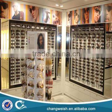 Wood Floor Glasses Goggles Display Stand