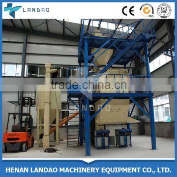 China dry mix mortar plant automatic ceramic adhesive mortar production line price