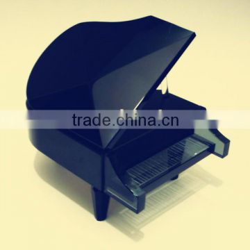 black crystal piano model /music instrument for gift favors