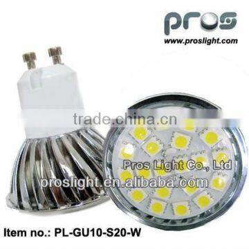 20leds 5050 smd gu10 led lamps