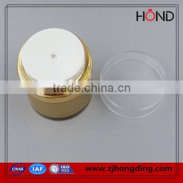 Wholesale Gold Acrylic Airless Bottle Airless Pump Plastic Jar 50g 30g photo-3