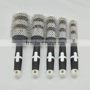 2014 new hot ceramic hair brush,nano tachnology ionic hair brushes