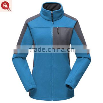 ladies sherpa customized cheerleading deep pile heavy fleece jacket, sexy wresting wear cycling custom running jacket