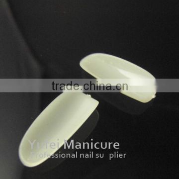 500bags clear white natural wholesale oval false nails