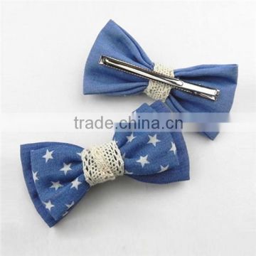 wholesale fashion girl handmade fabric hair accessories