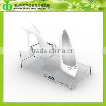 DDS-S010 ISO9001 Chinese Factory Produce Clear Acrylic High Heel Shoe Display Stand