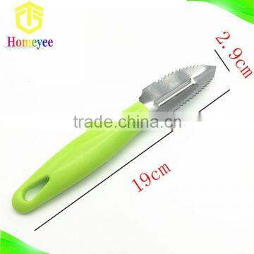 PP handle Stainless steel fish peeler handle knife scraping scales