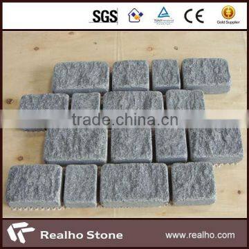 Chinese dark grey granite G654 pavement stones