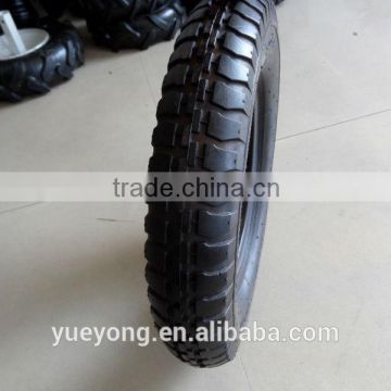 Qingdao Factory Wheel Barrow Tyre 3.50-8 / 14 inch pneumatic rubber wheel